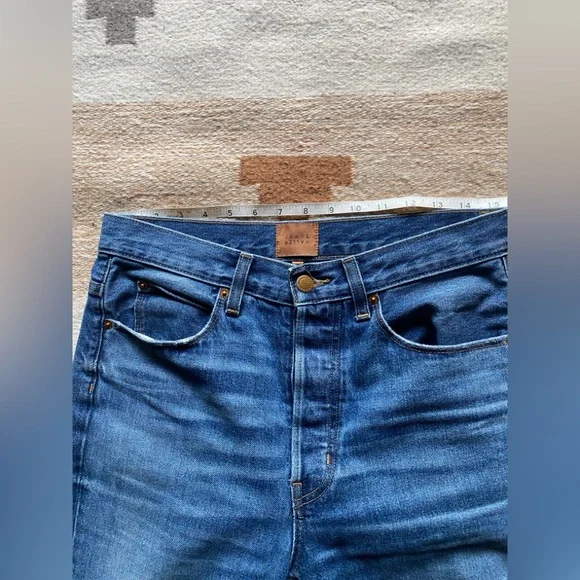 Jamie Haller Slouch Deep Blue Sz 25 - Picture 3 of 5